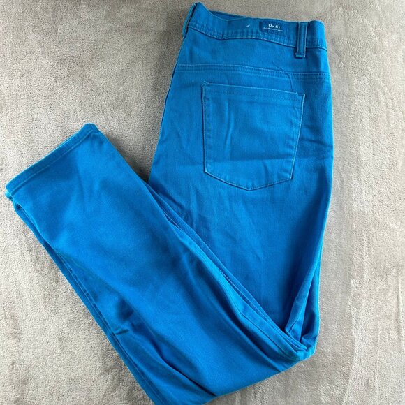 U-51 Pants - U-51 Authenticate Deluxe Denim Blue Pants Women's Size 18 Cotton